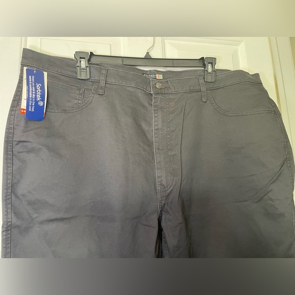 Levi’s Dockers Men’s Pants Gray 46x30 NWT Big & Tall Comfort Waistband Stretch - Picture 2 of 11
